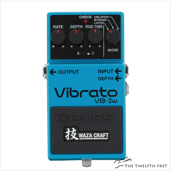 BOSS VB-2W Waza Craft Vibrato Pedal - The Twelfth Fret