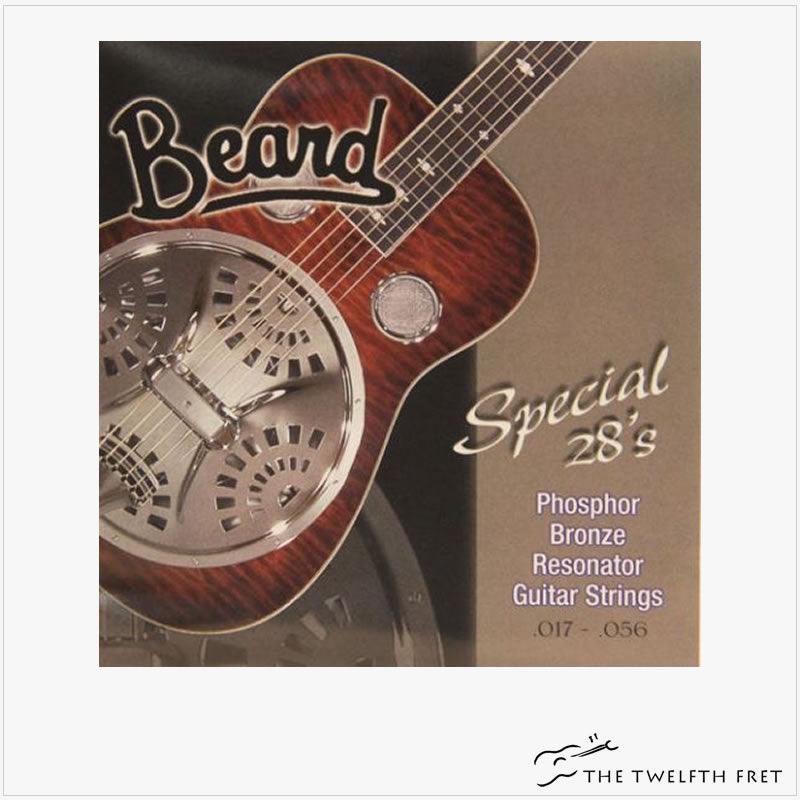 Beard Resonator Guitar Strings - Special 28s - Shop The Twelfth Fret