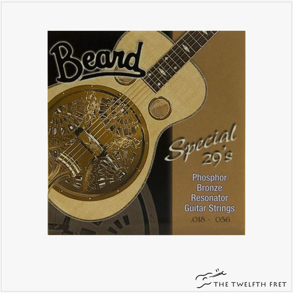 Beard Resonator Guitar Strings - Special 29s - Shop The Twelfth Fret