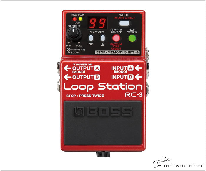 Boss RC-3 Loop Station Compact Phrase/Looper Recorder Pedal