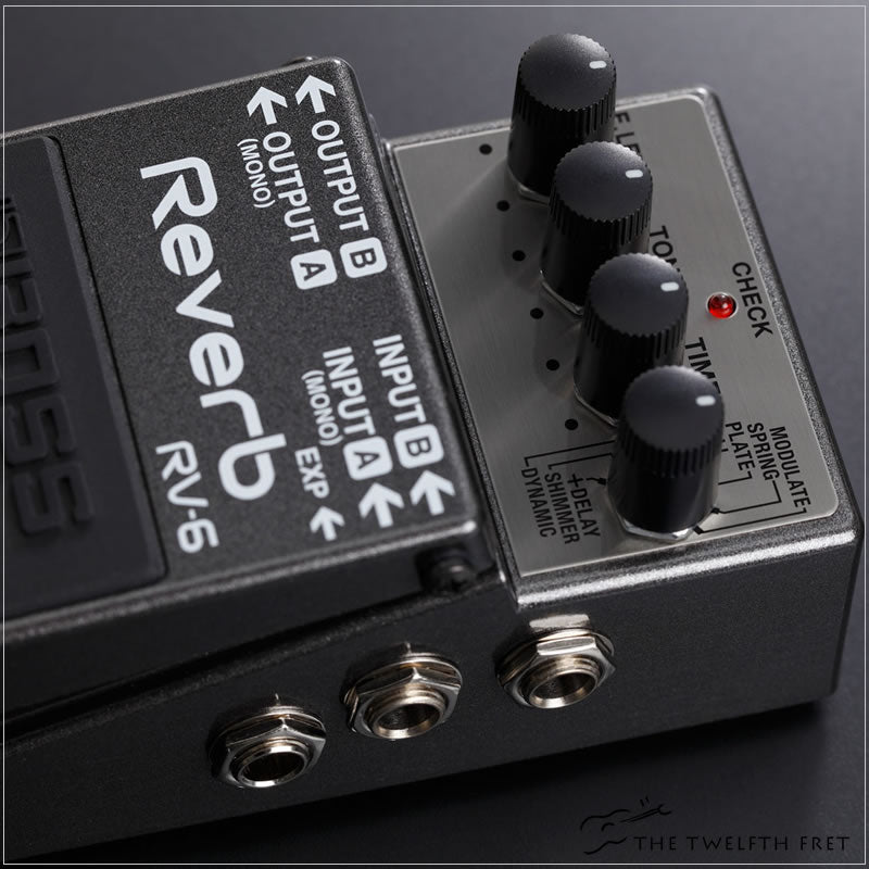 Boss RV-6 Reverb Pedal - The Twelfth Fret