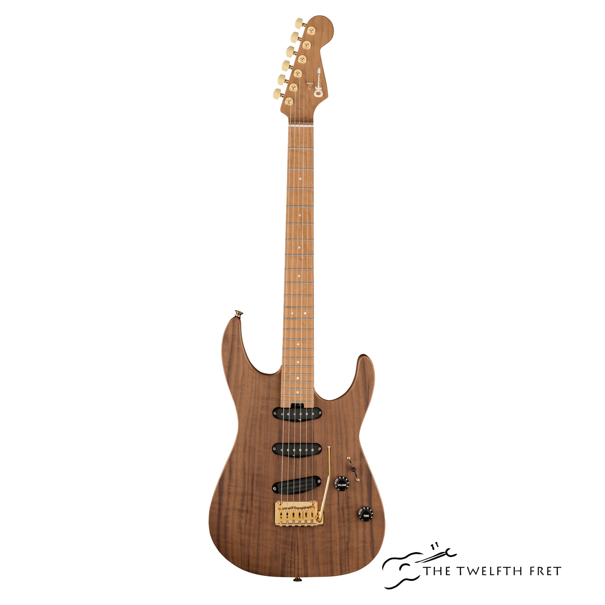 Charvel Pro-Mod DK22 SSS 2PT CM Mahogany and Walnut - The Twelfth Fret