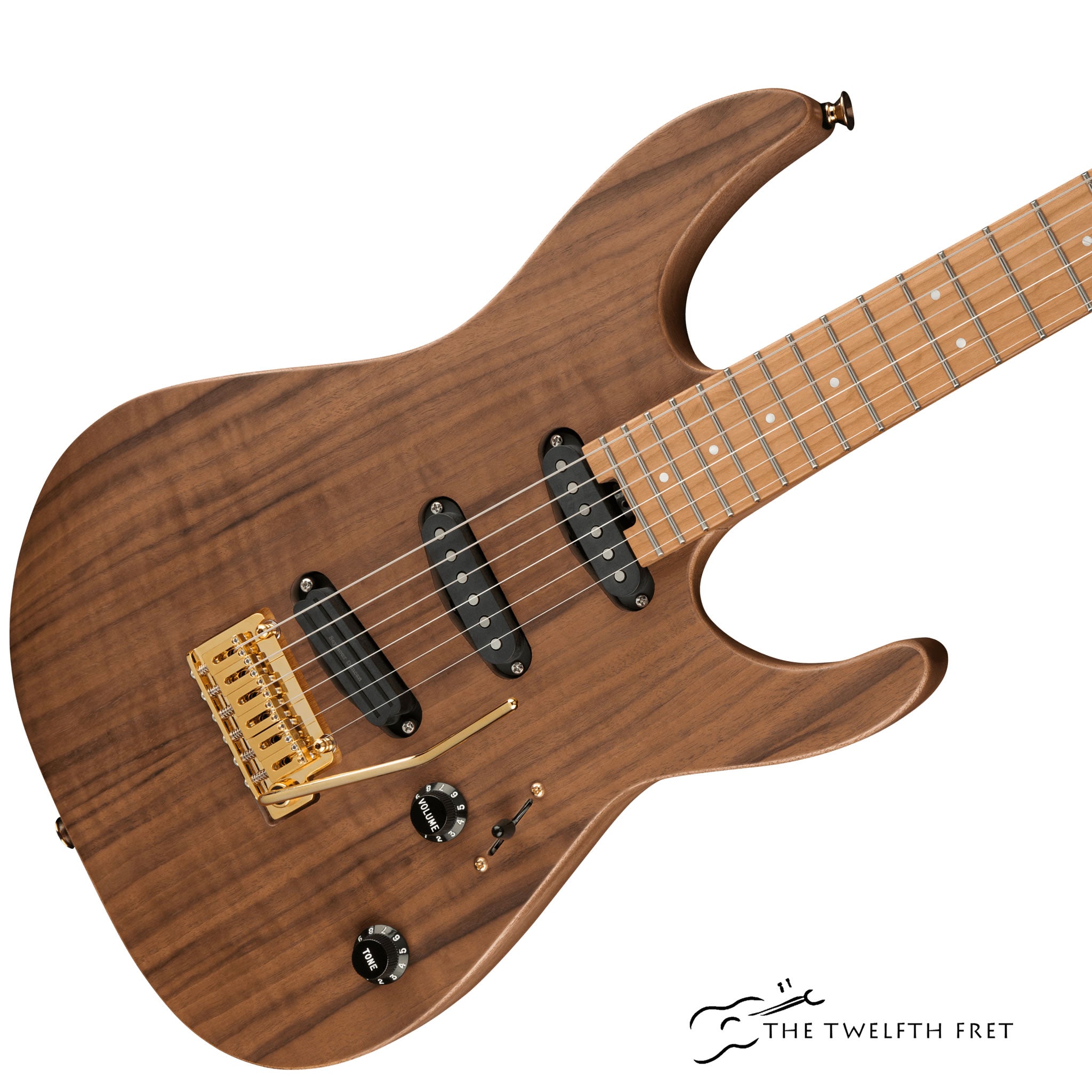 Charvel Pro-Mod DK22 SSS 2PT CM Mahogany and Walnut - The Twelfth Fret