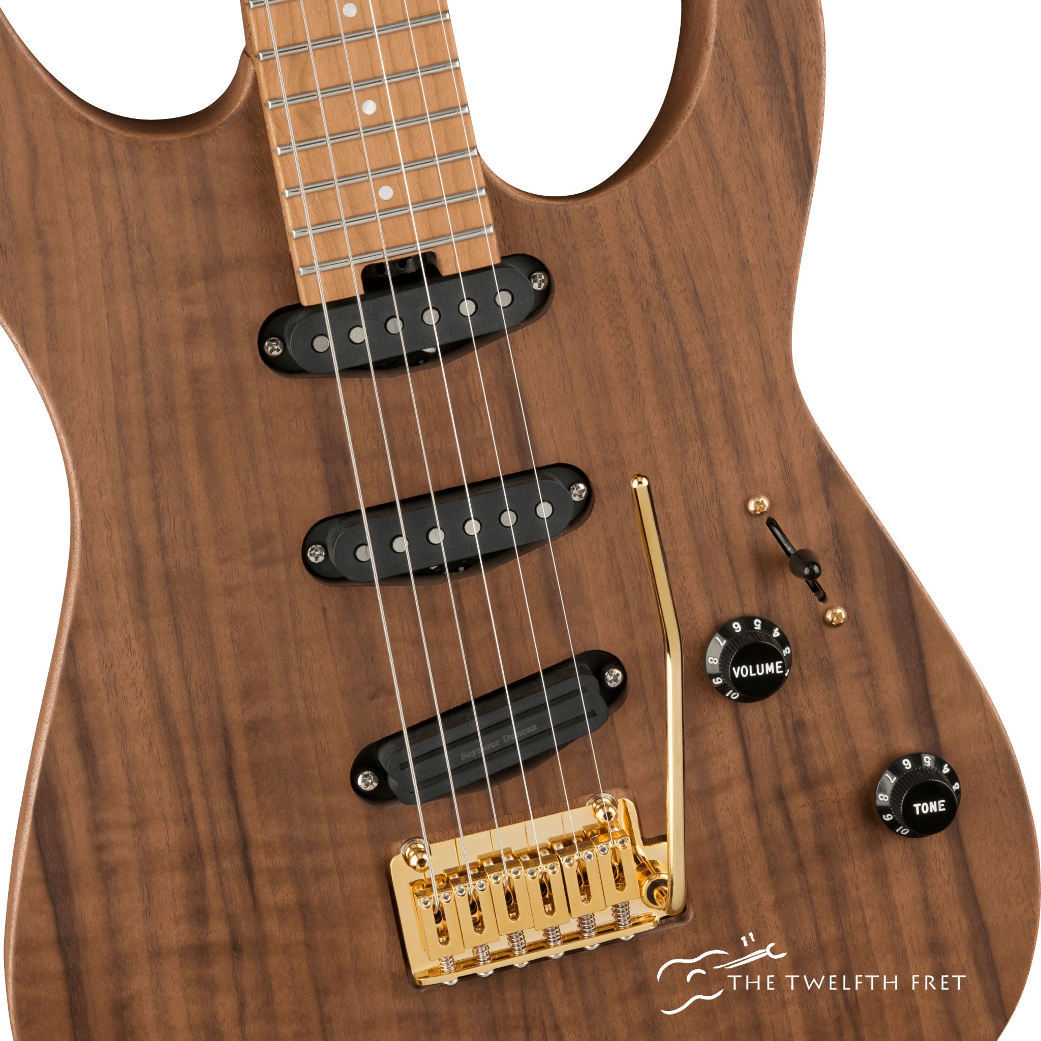 Charvel Pro-Mod DK22 SSS 2PT CM Mahogany and Walnut - The Twelfth Fret