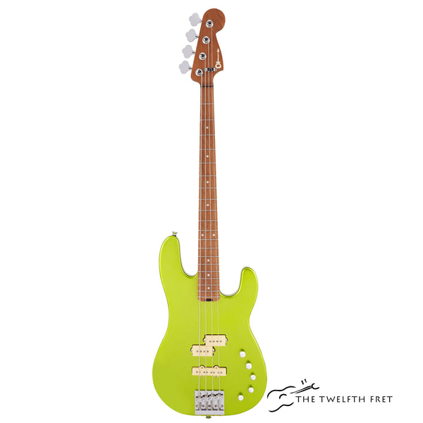 Charvel Pro-Mod San Dimas Bass PJ IV Lime Green Metallic - The Twelfth Fret