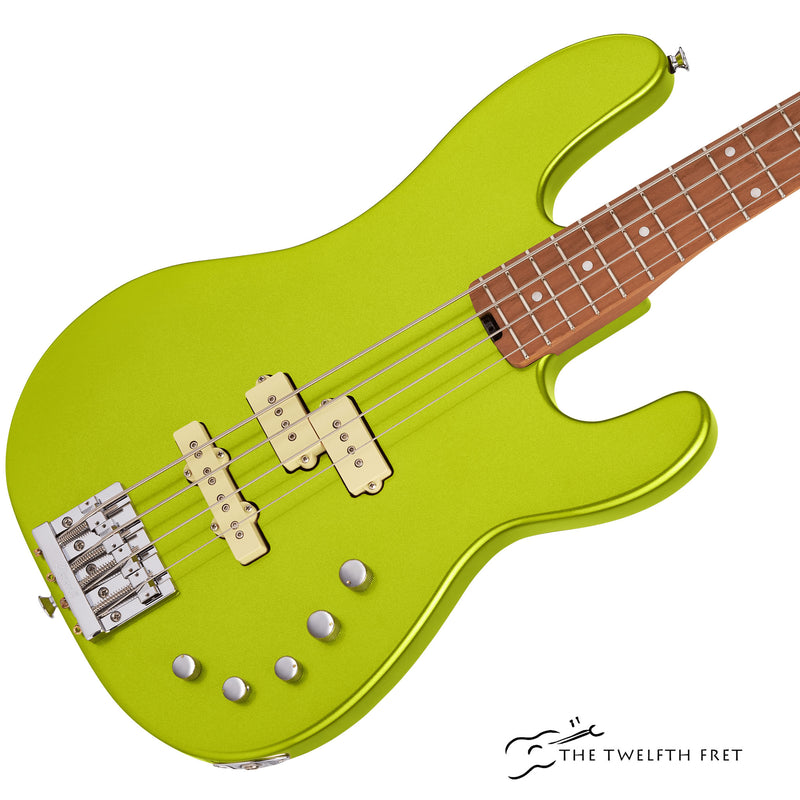 Charvel Pro-Mod San Dimas Bass PJ IV Lime Green Metallic - The Twelfth Fret