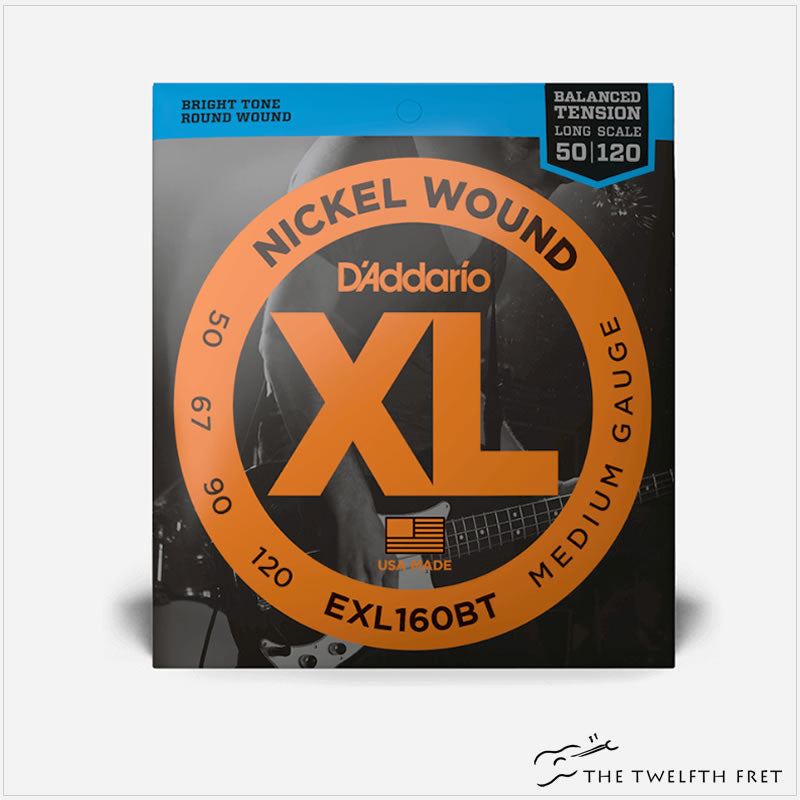 D'Addario EXL160BT (50-120) -Shop The Twelfth Fret