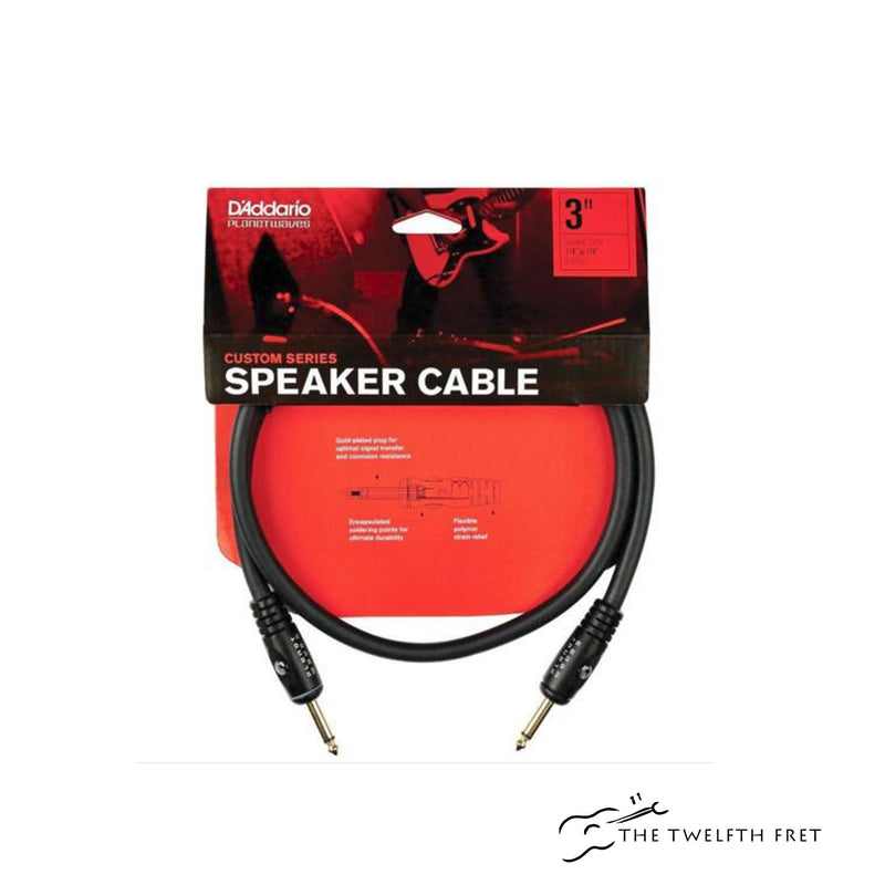 D'Addario Instrument Custom Series Speaker Cable - The Twelfth Fret