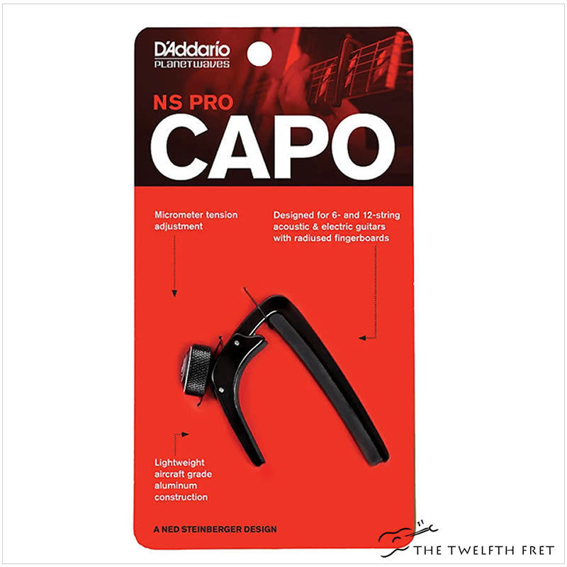 D'Addario NS Capo Pro - The Twelfth Fret