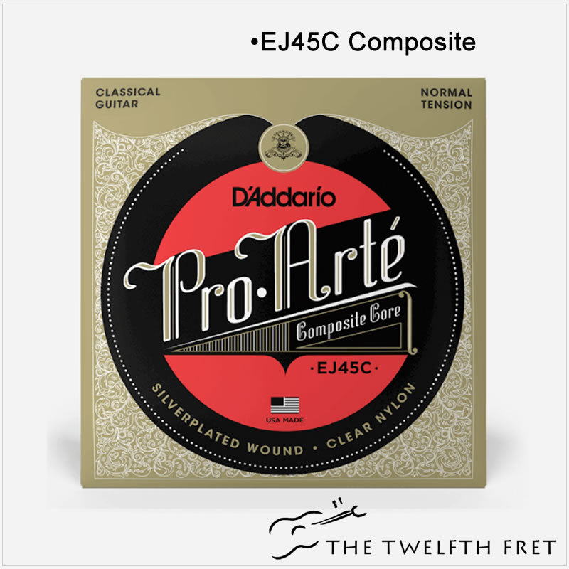 EJ45C Composite - D'Addario Pro-Arté Nylon Classical Guitar Strings - The Twelfth Fret