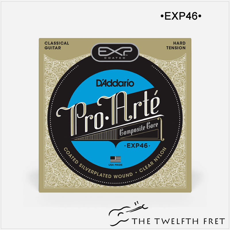 EXP46 COATED - D'Addario Pro-Arté Nylon Classical Guitar Strings - The Twelfth Fret