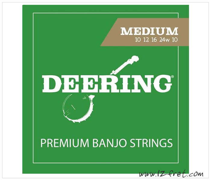 Deering 5-String Banjo Strings MEDIUM- The Twelfth Fret