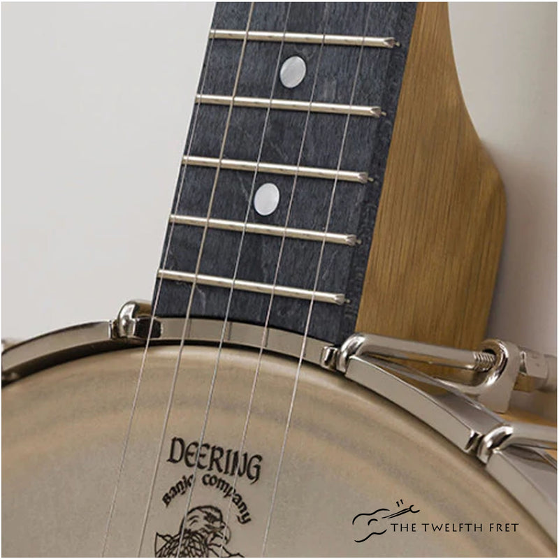 Deering Vega White Oak Banjo 11" - The Twelfth Fret