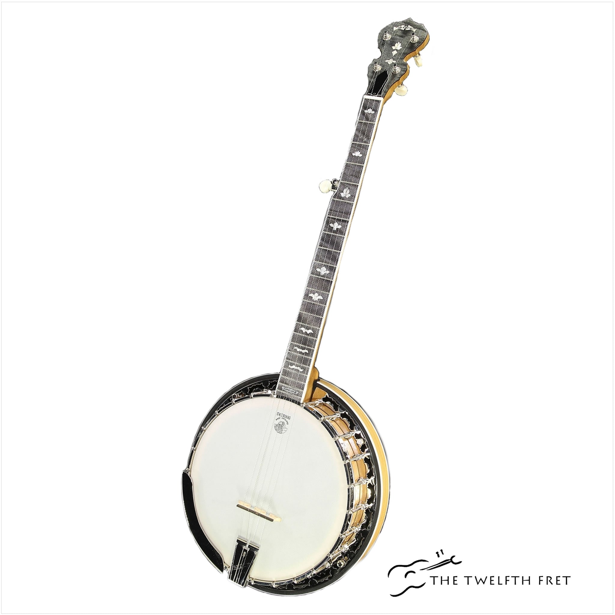 Deering White Lotus 5-String Banjo - The Twelfth Fret