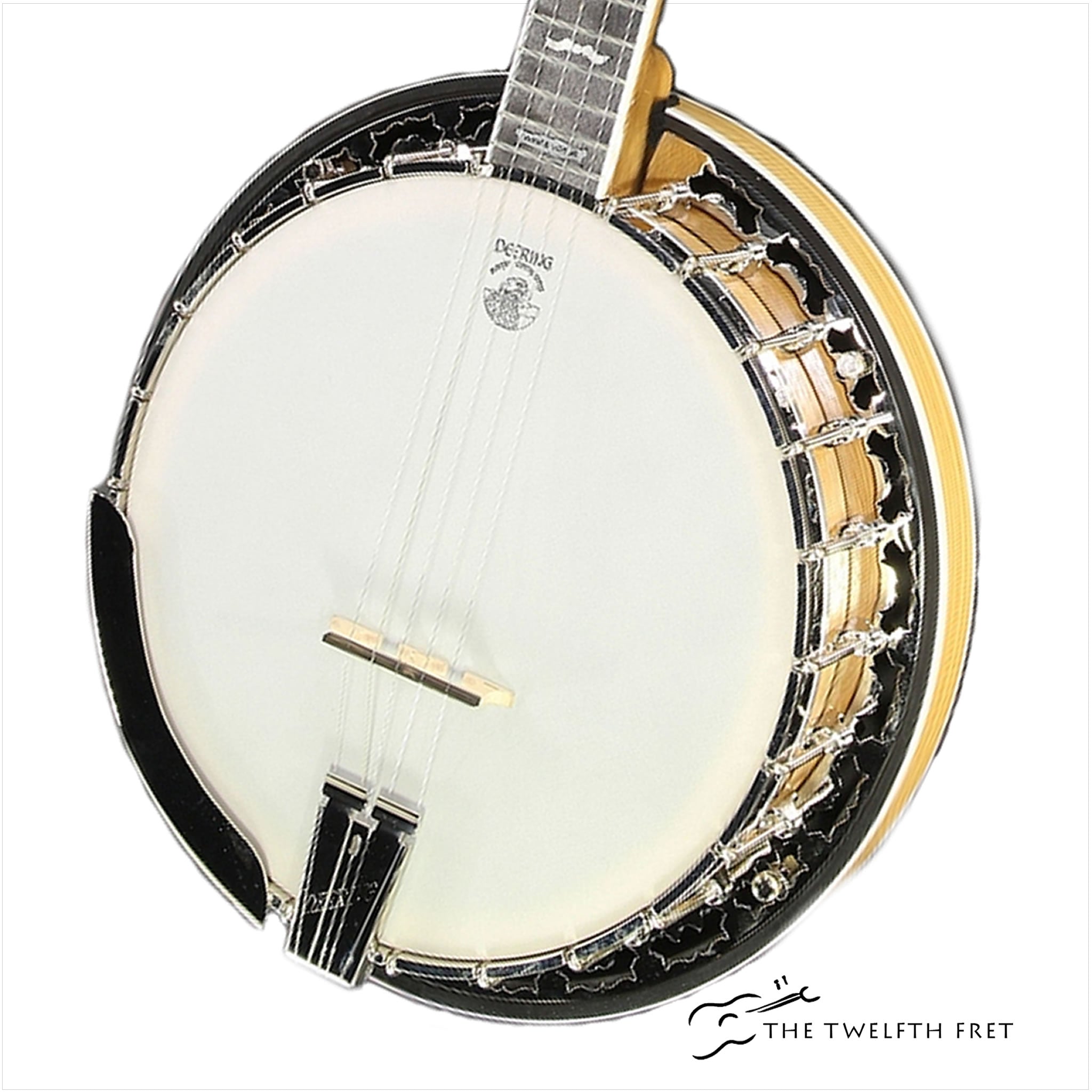 Deering White Lotus 5-String Banjo - The Twelfth Fret