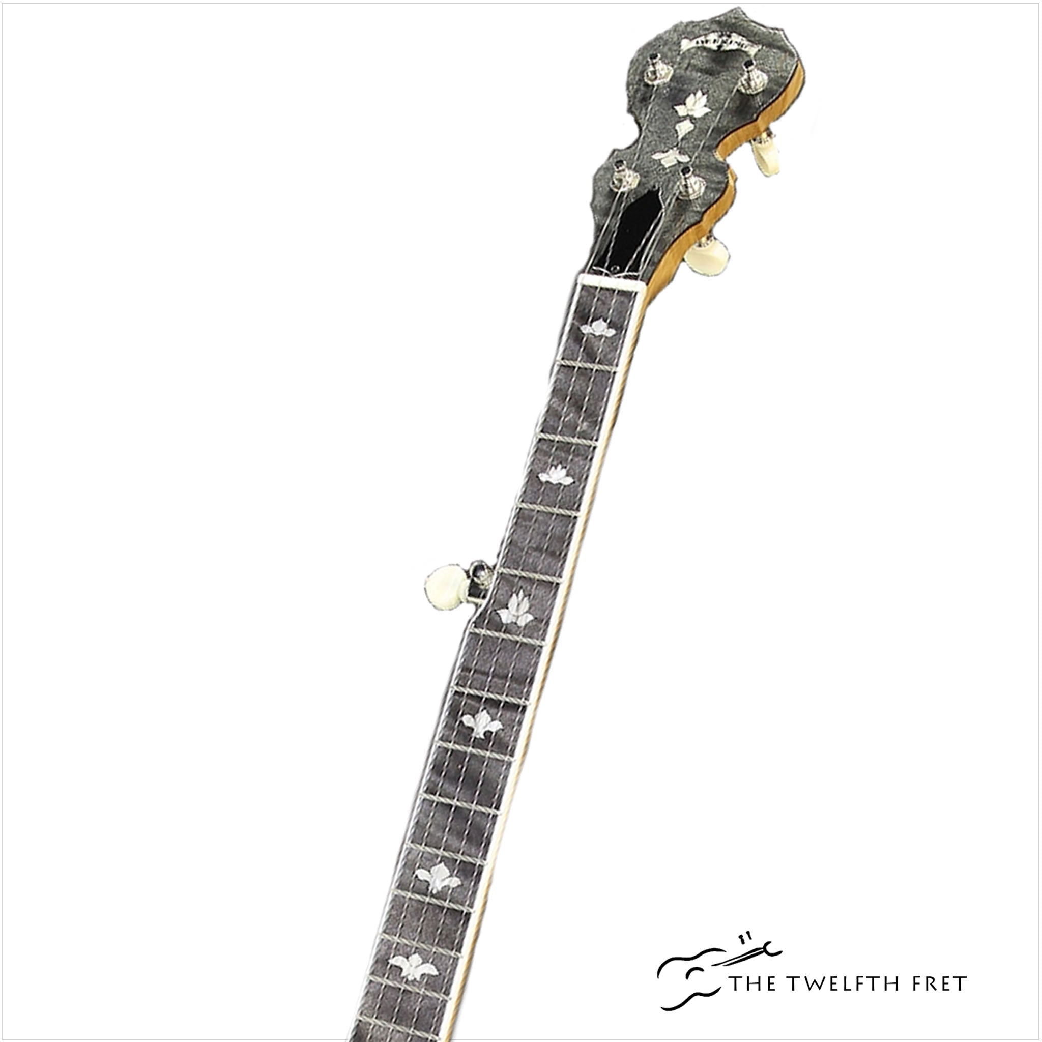 Deering White Lotus 5-String Banjo - The Twelfth Fret