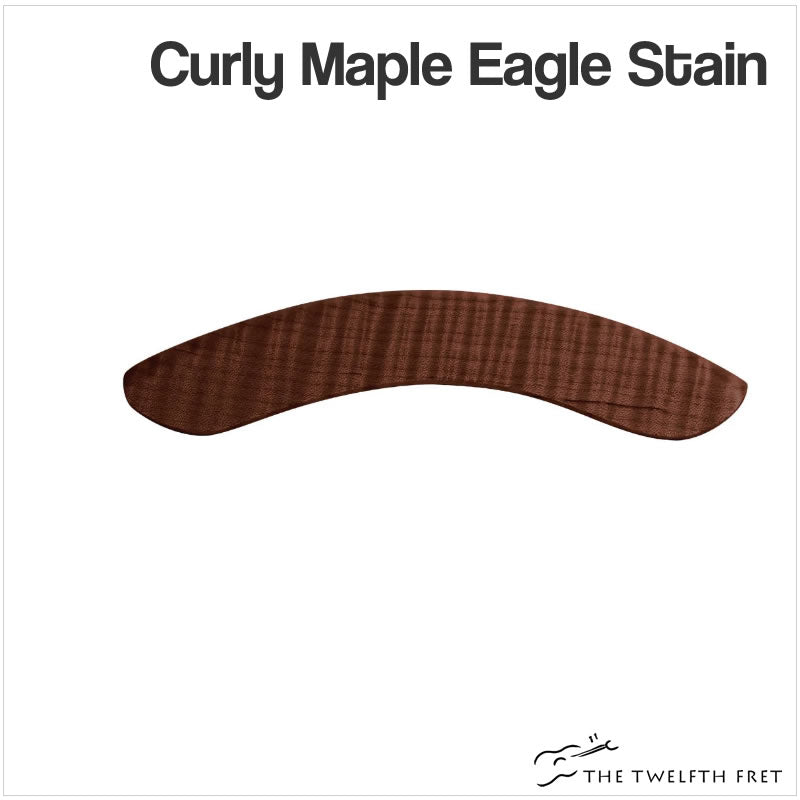 Deering Wooden Banjo Armrest - CURLY MAPLE EAGLE - The Twelfth Fret