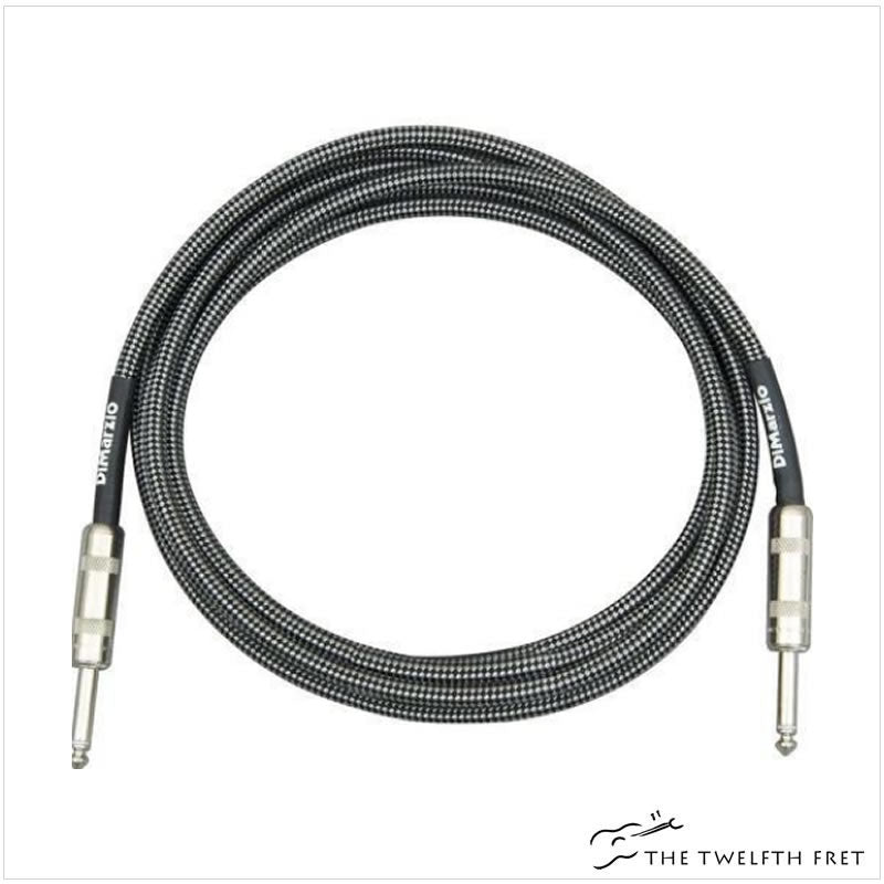 DiMarzio Guitar and Instrument Cables (BLACK AND GRAY) - The Twelfth Fret