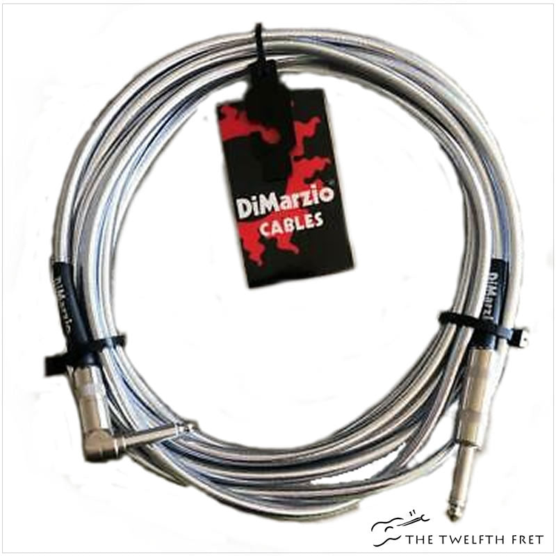 DiMarzio Guitar and Instrument Cables (SILVER) - The Twelfth Fret