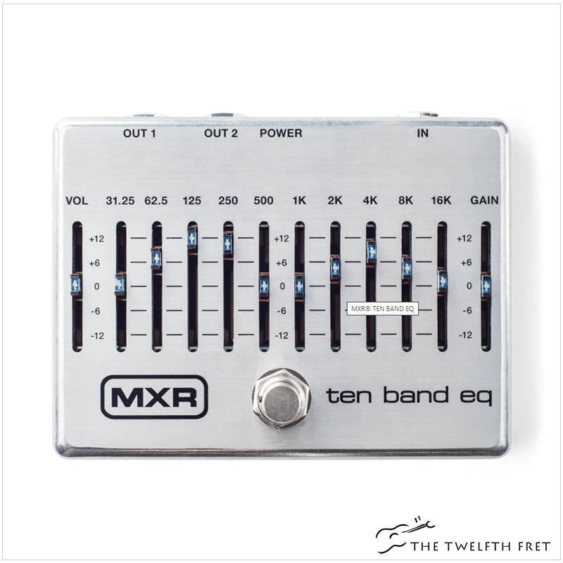 Dunlop MXR Ten Band EQ Pedal - The Twelfth Fret