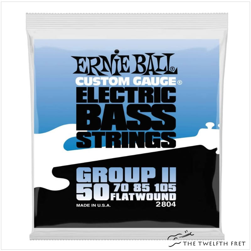 Ernie Ball Flatwound Group II Electric Bass Strings - The Twelfth Fret
