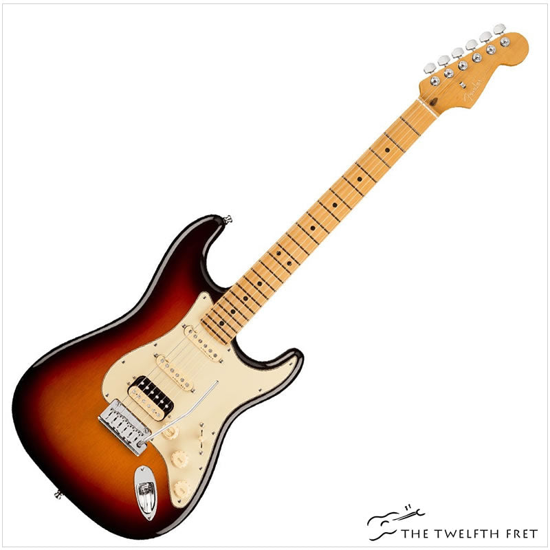 Fender American Ultra Stratocaster - HSS SUNBURST W/MAPLE FINGERBOARD - The Twelfth Fret