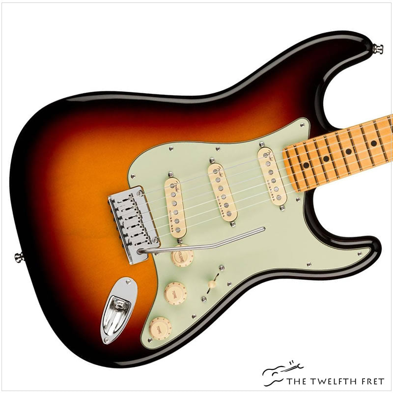 Fender American Ultra Stratocaster  SSS (SUNBURST) - The Twelfth Fret