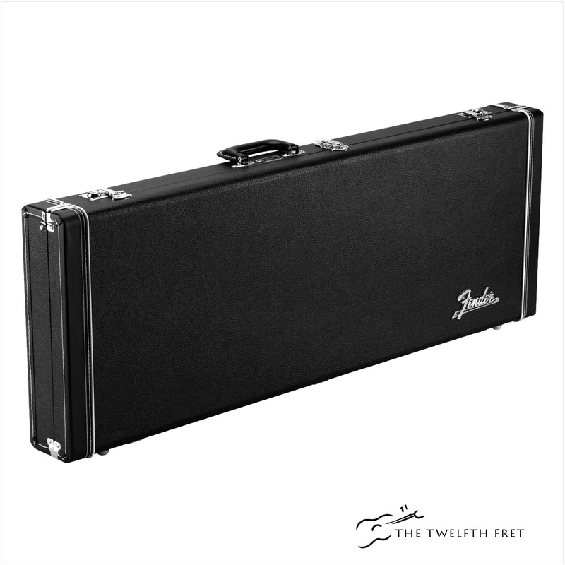 Fender Classic Wood Series Hardshell Case - Jazzmaster/Jaguar (BLACK) - The Twelfth Fret