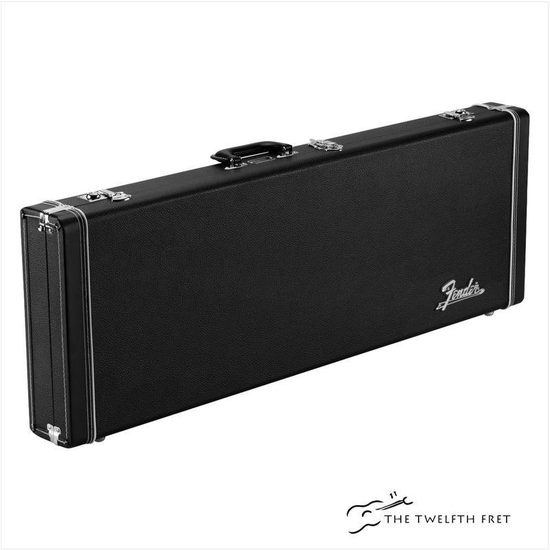 Fender Classic Wood Series Hardshell Case - Strat/Tele (BLACK) - The Twelfth Fret