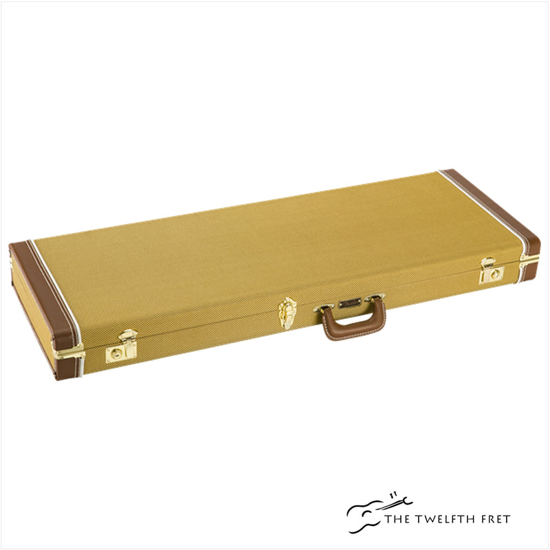 Fender Classic Wood Series Hardshell Case - Strat/Tele (TWEED) - The Twelfth Fret