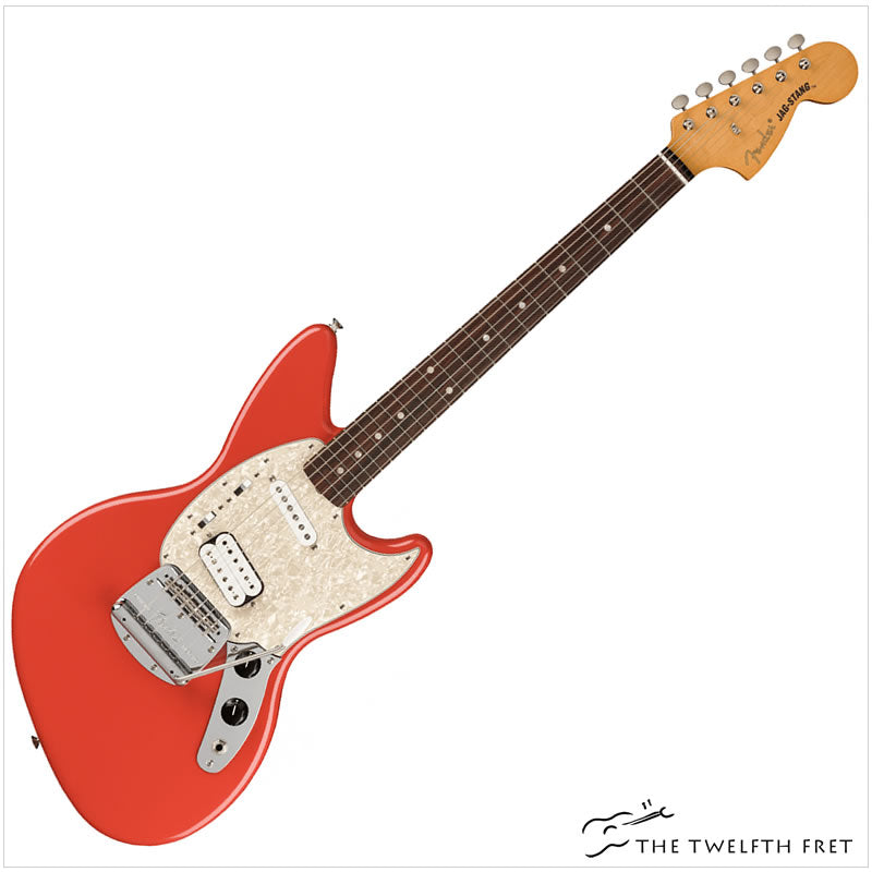 Fender Kurt Cobain Jag-Stang - FIESTA RED W/ ROSEWOOD FINGERBOARD - The Twelfth Fret