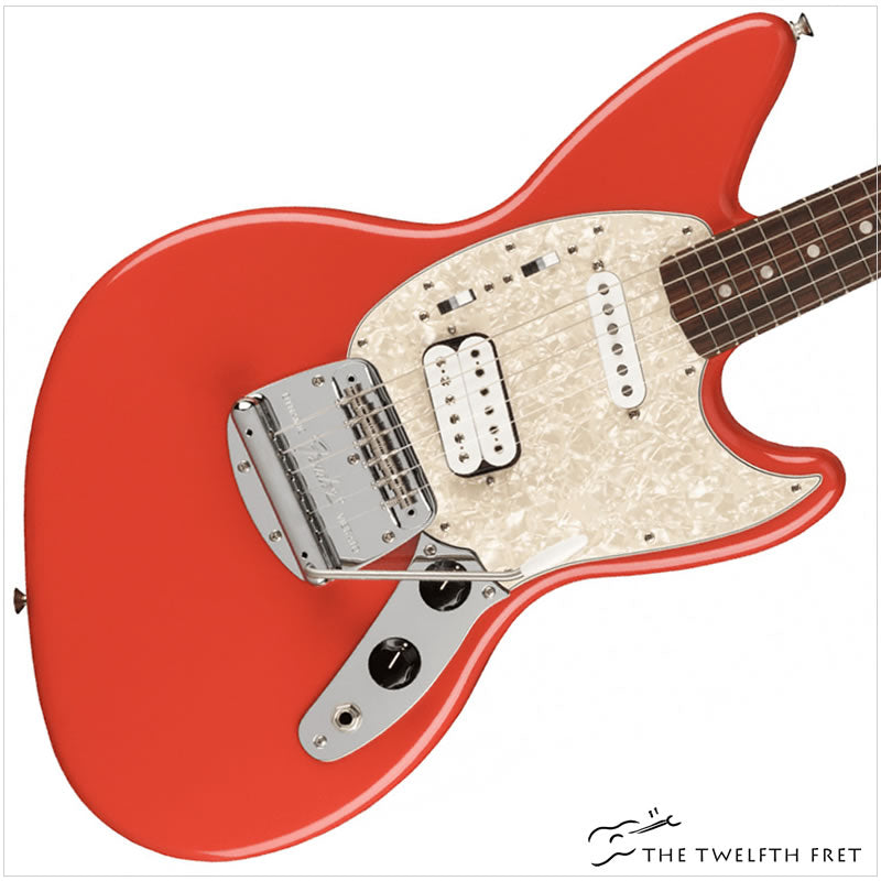Fender Kurt Cobain Jag-Stang - FIESTA RED W/ ROSEWOOD FINGERBOARD - The Twelfth Fret