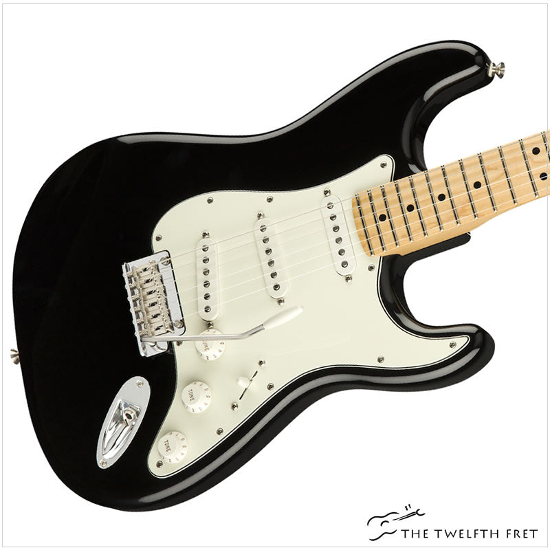 Fender Player Series Stratocaster (Black Maple Fingerboard) - The Twelfth Fret