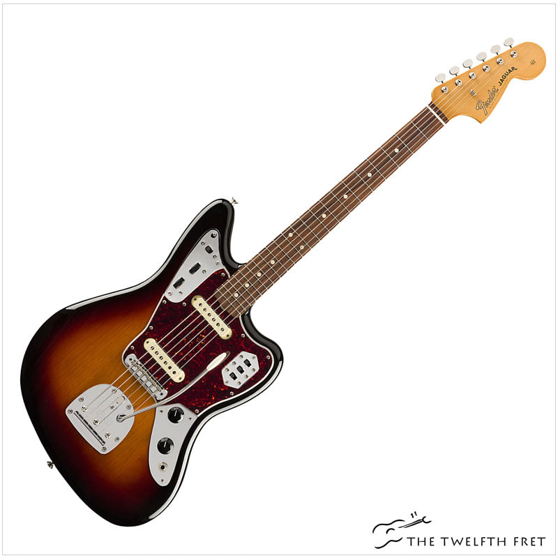 Fender Vintera Series Electric Guitars - '60s JAGUAR (SUNBURST) - The Twelfth Fret
