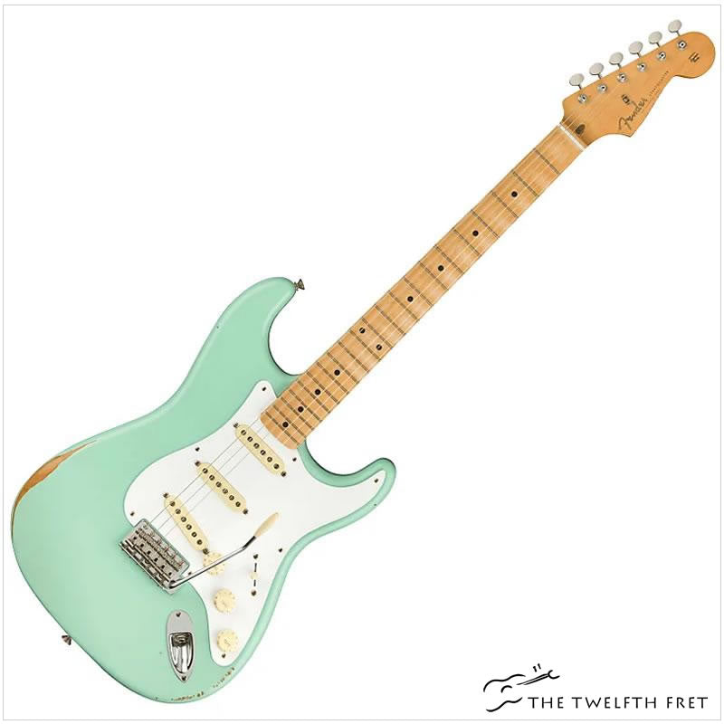 Fender Vintera Series Electric Guitars- ROAD WORN '50s STRATOCASTER (SURF GREEN) - The Twelfth Fret