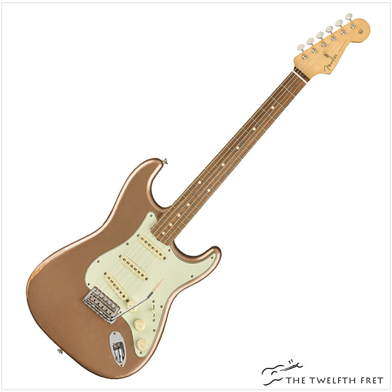 Fender Vintera Series Electric Guitars - ROAD WORN '60s STRATOCASTER (RUSTIC GOLD) - The Twelfth Fret