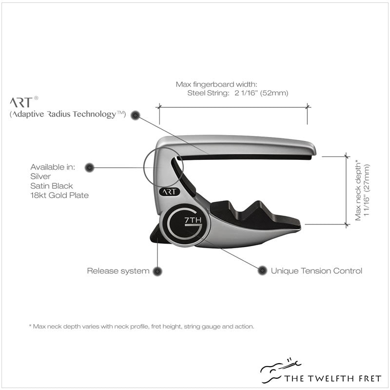 G7th Performance 3 Capo - The Twelfth Fret