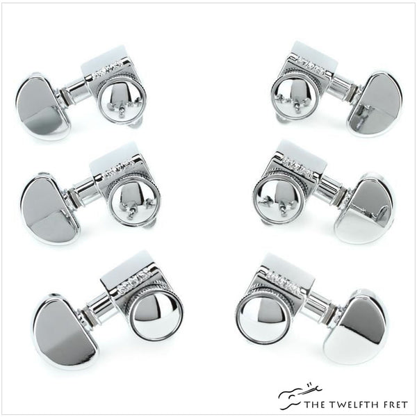 Grover Locking Guitar Tuners with Thumbscrew (CHROME) - The Twelfth Fret