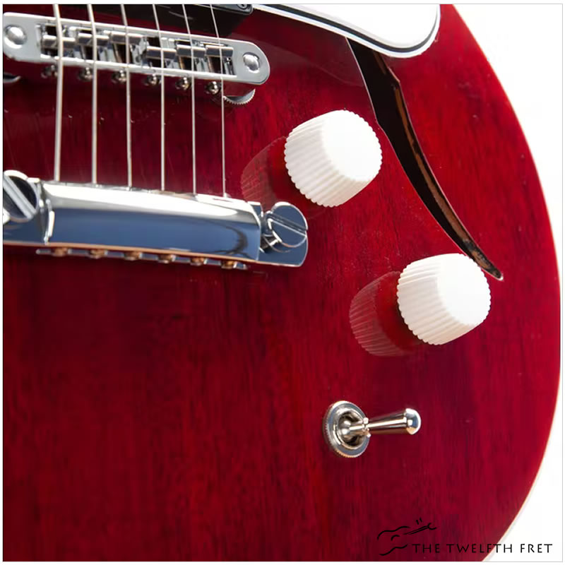 Harmony Comet Trans Red Semi-Hollowbody - The Twelfth Fret