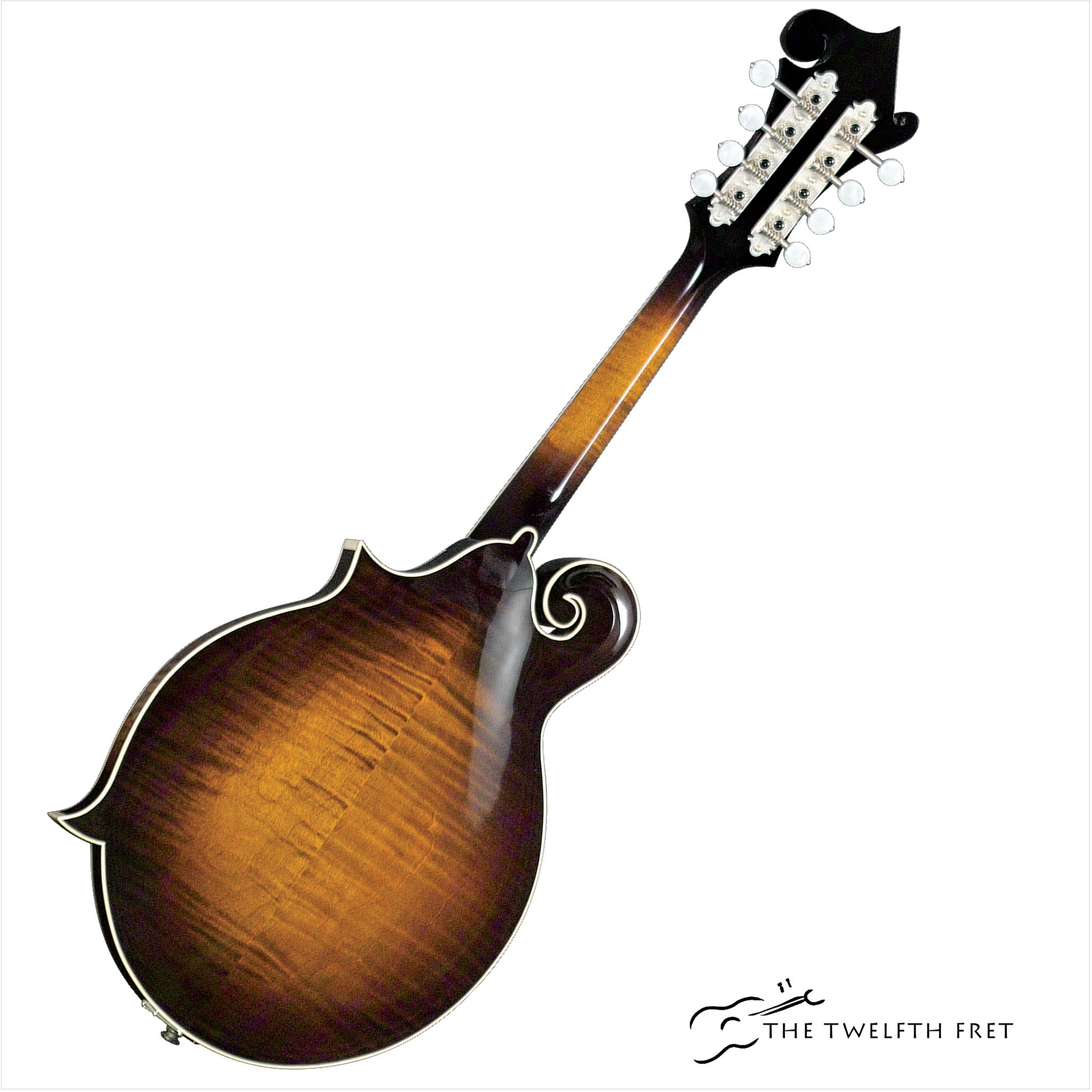 Kentucky KM 1000B F-Style Black Top Mandolin - The Twelfth Fret