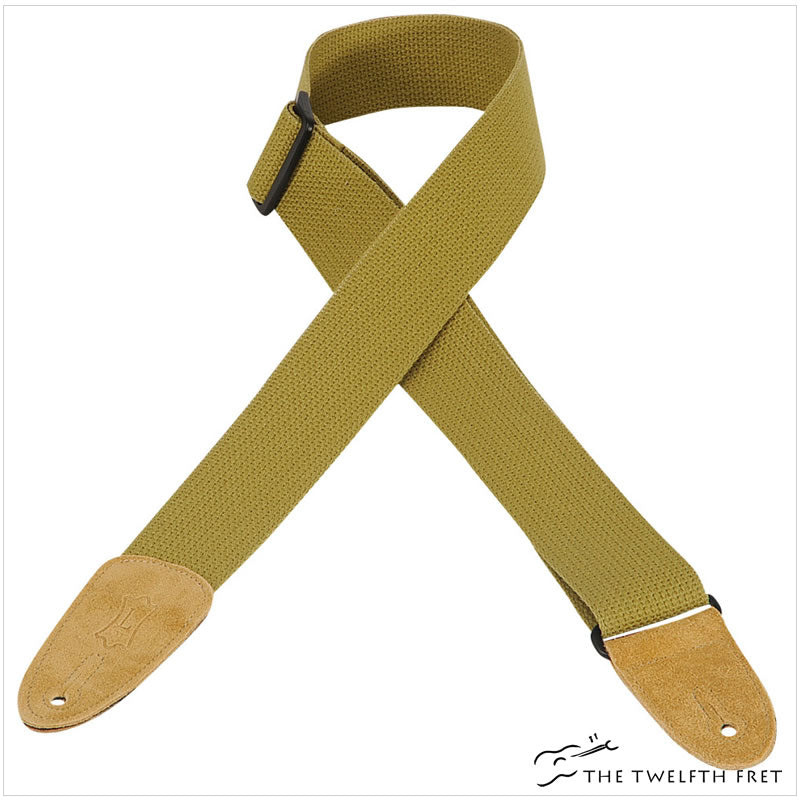 Levy's MC8 Cotton Guitar Strap (TAN) - The Twelfth Fret