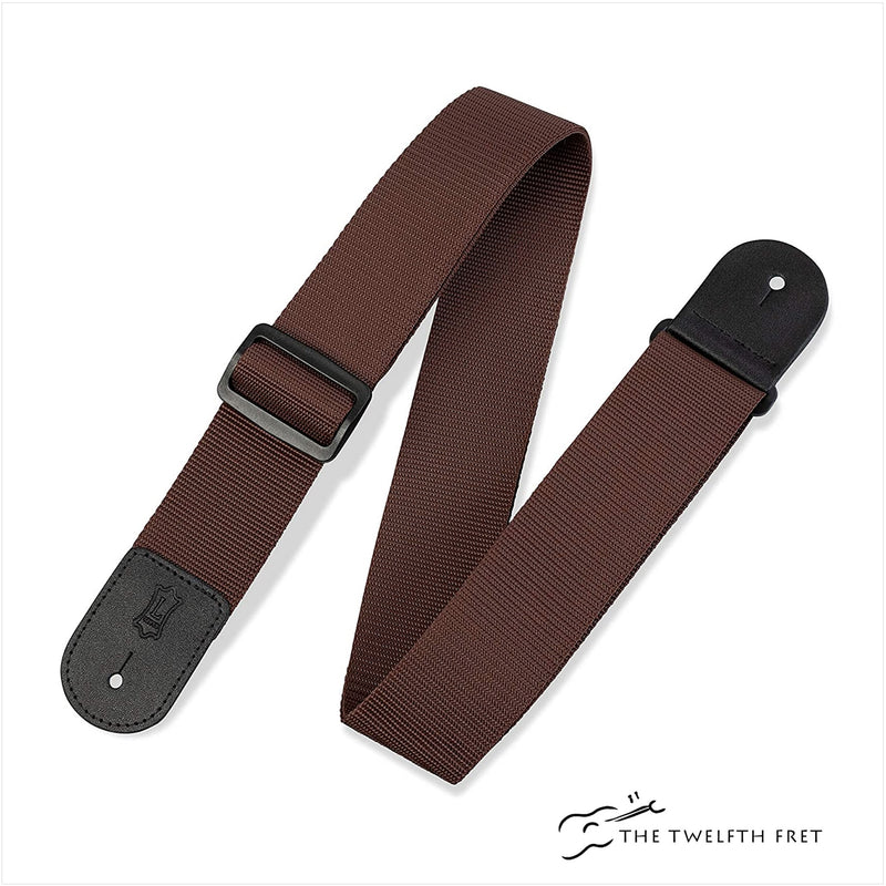 Levy's M8POLY 2 Woven Poly Guitar Strap - The Twelfth Fret