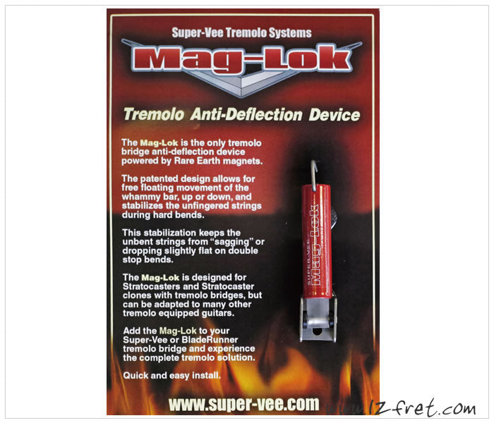 Super-Vee Mag-Lok Tremolo Anti-Deflection Device -  The Twelfth Fret