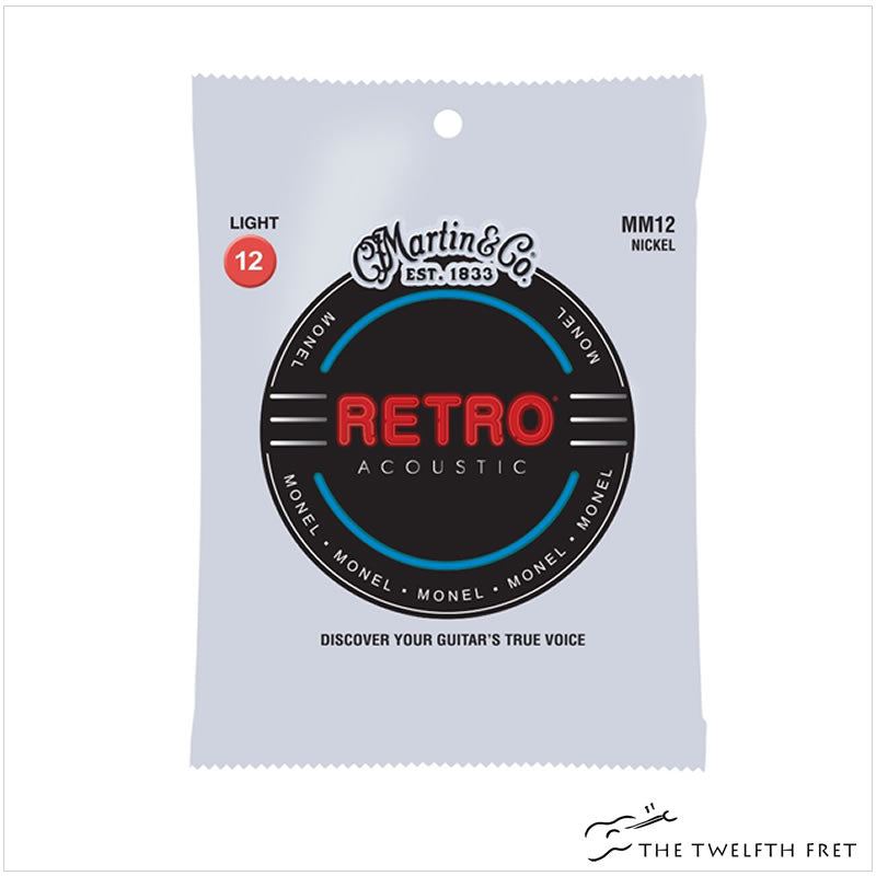 Martin Retro Acoustic Guitar Strings (MM12) - The Twelfth Fret
