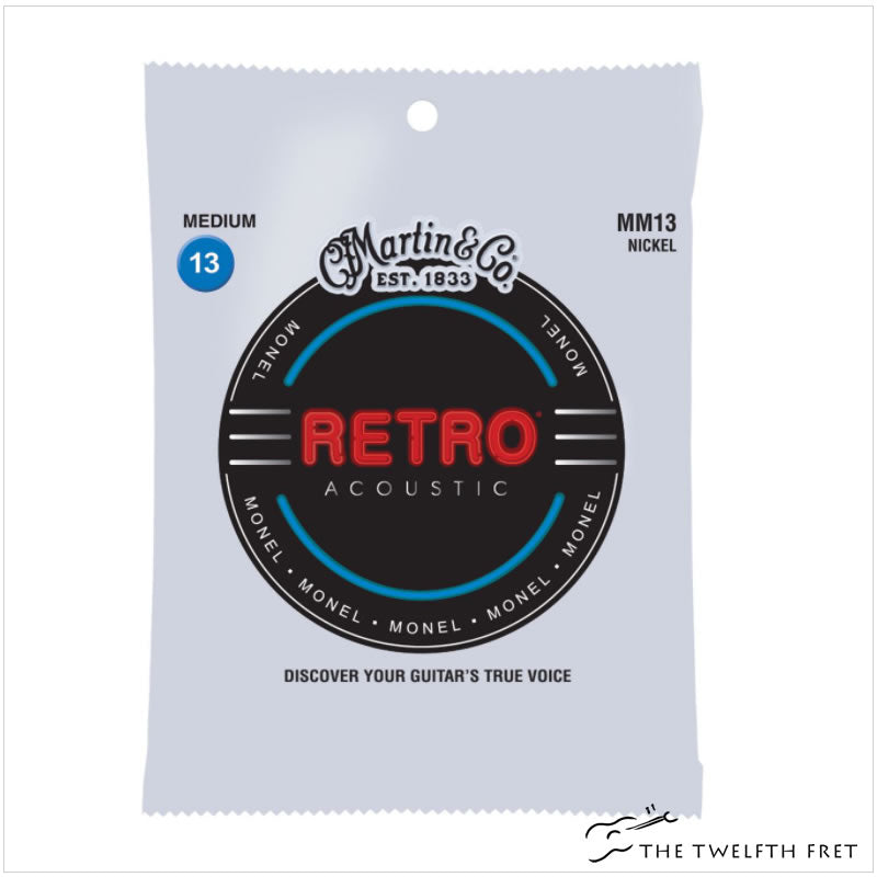 Martin Retro Acoustic Guitar Strings (MM13) - The Twelfth Fret