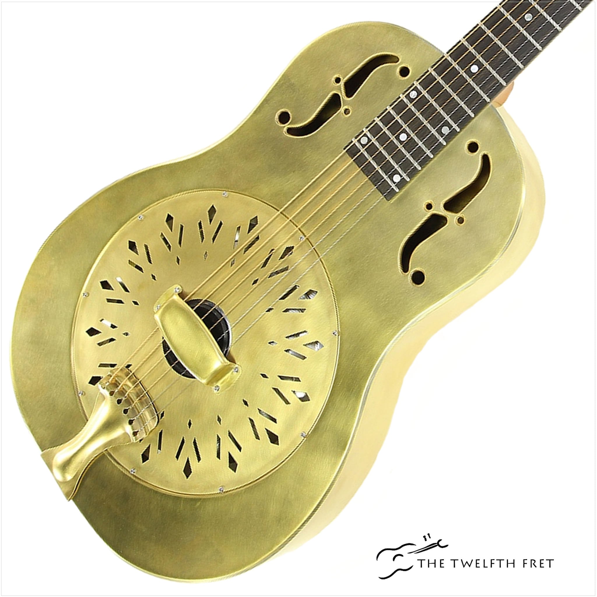 ギター National Reso-Phonic Raw Series Brass National Raw Series Resophonic Guitars - The Twelfth Fret