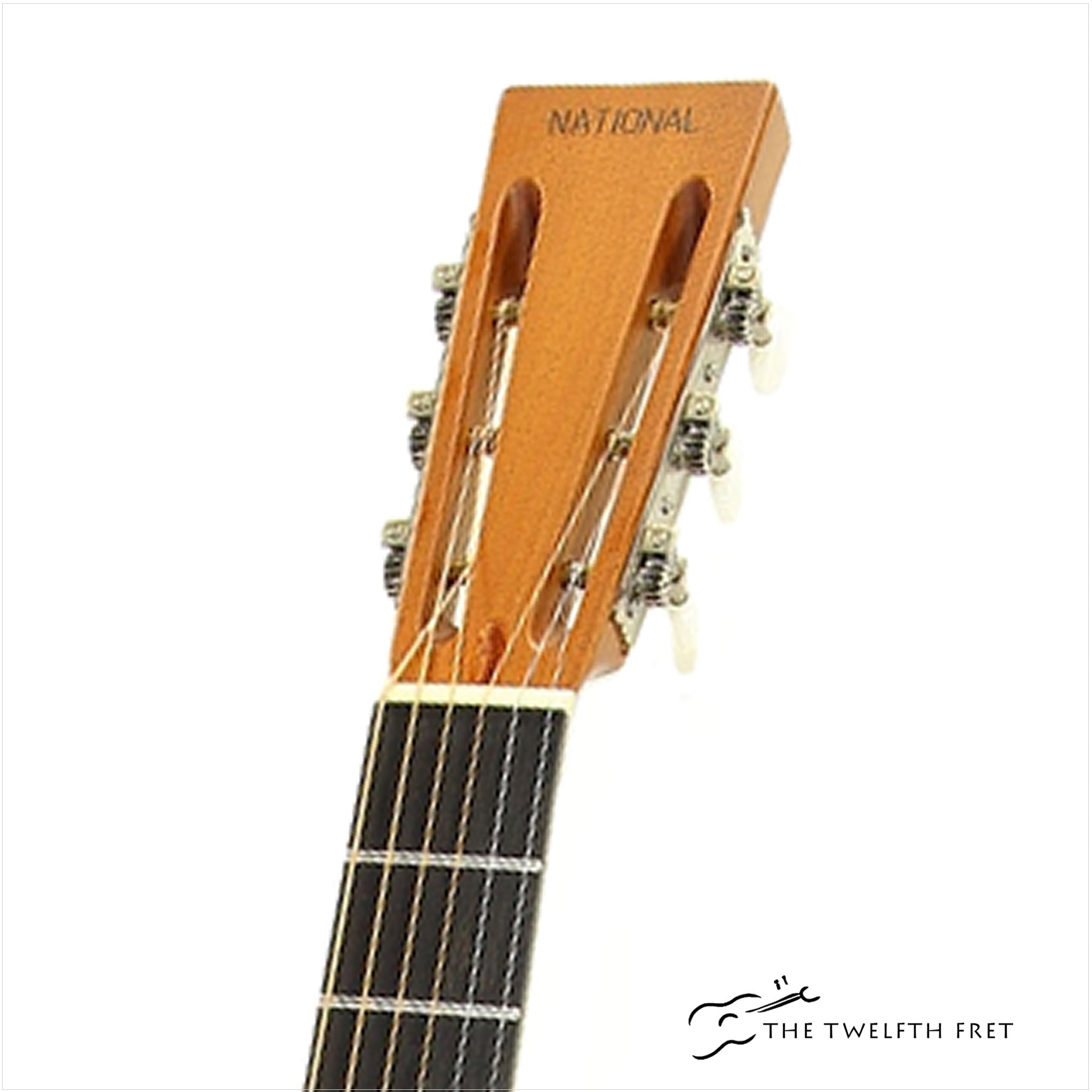 National Raw Series Resophonic Guitar - 12-fret Raw Brass Finish - The Twelfth Fret