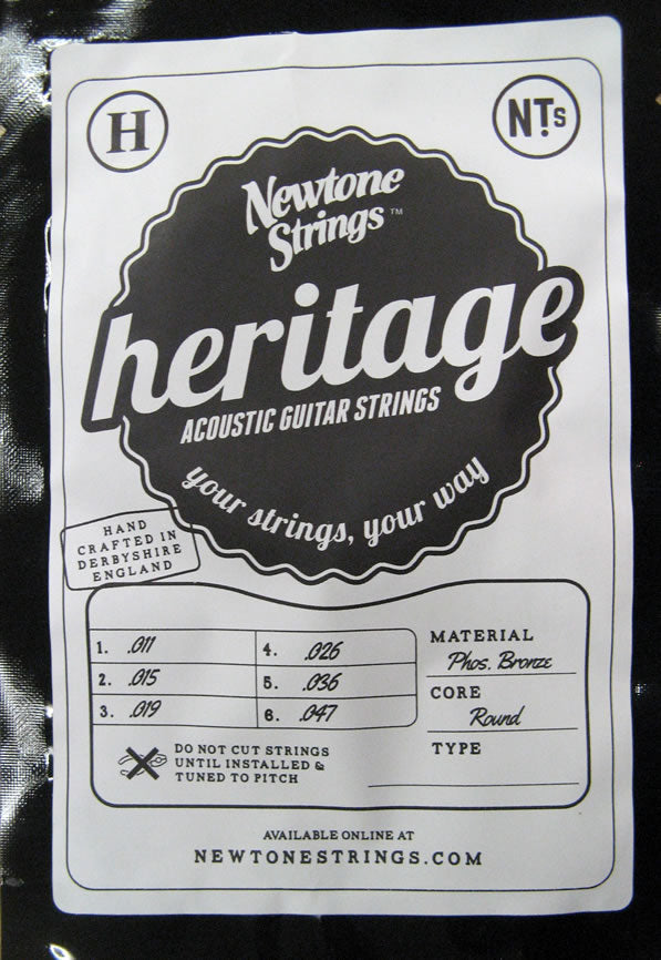 Newtone Heritage Acoustic Guitar Strings