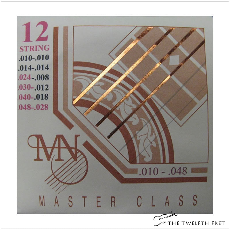 Newtone Master Class Acoustic Guitar Strings - MCL-12STRING-10-28 - The Twelfth Fret