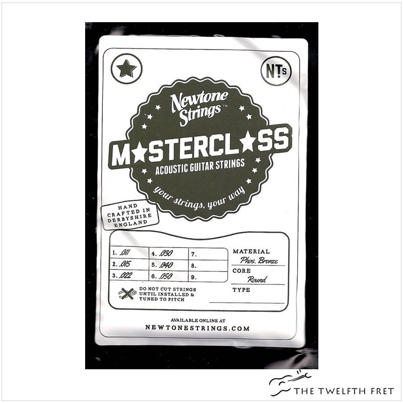 Newtone Master Class Acoustic Guitar Strings - MCL-L-11-50-ss - The Twelfth Fret